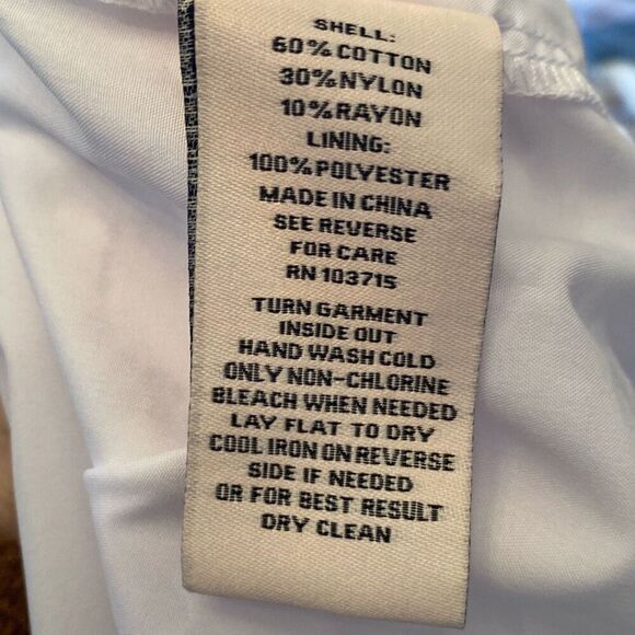 Nanette Lepore white lace eyelet dress - Picture 11 of 11